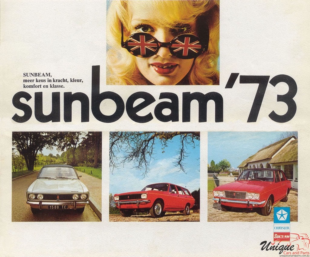 1973 Sunbeam Car Range Brochure